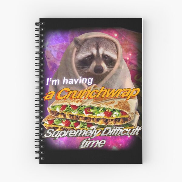 Item preview, I'm having a Crunchwrap Supremely Difficult time designed and sold by TheIronyCloset.