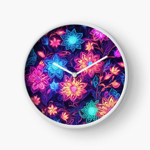 Item preview, Vibrant Flower in the Dark designed and sold by SeamCraft.
