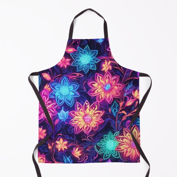 Item preview, Vibrant Flower in the Dark designed and sold by SeamCraft.