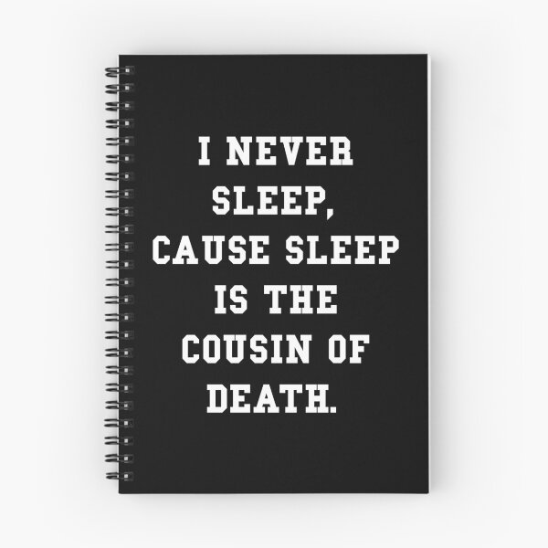 Item preview, I Never Sleep designed and sold by thehiphopshop.