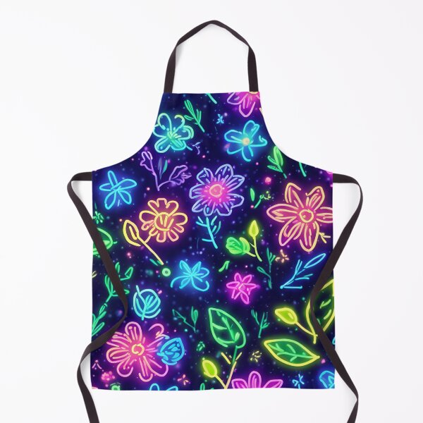 Item preview, Neon Light Flower Design designed and sold by SeamCraft.