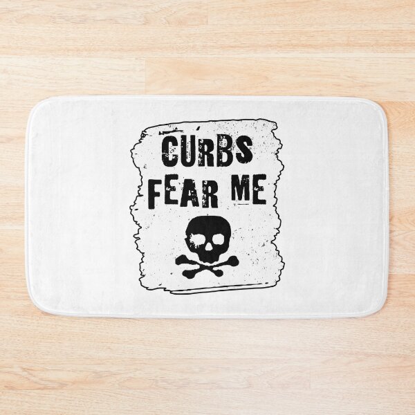 Item preview, Curbs Fear Me - Retro Grunge With Skull designed and sold by defimo.