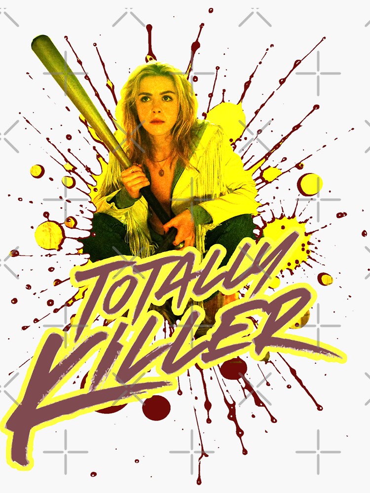 totally killer movie 2023 Kiernan Shipka, Jamie Hughes, Olivia Holt, Pam  Miller, Sticker for Sale by ironpalette