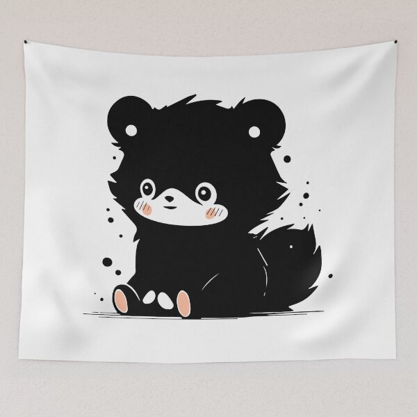 Item preview, Cute mini puppy dog chilling out - Manga style designed and sold by flying-hellfish.