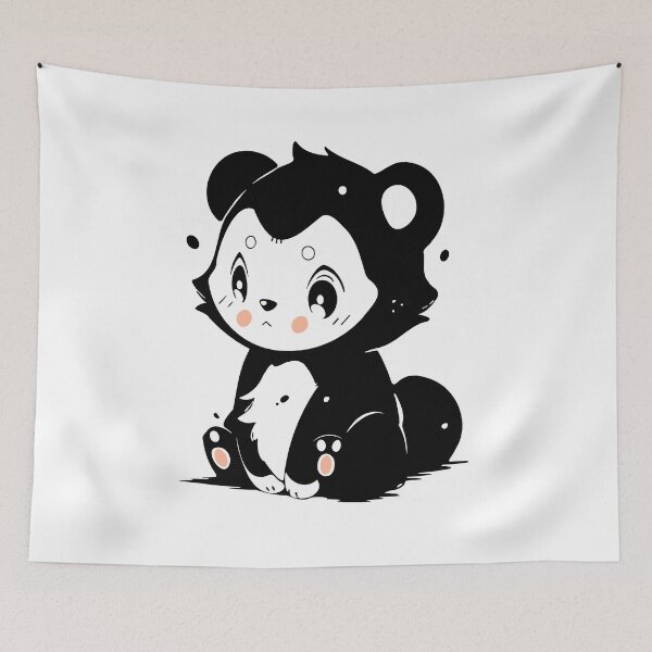 Item preview, Cute Cat chilling out - Manga style designed and sold by flying-hellfish.