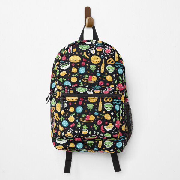 Item preview, patterns with cute food items designed and sold by SasiPen.