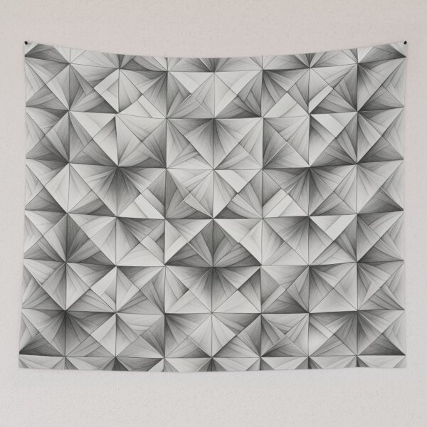 Item preview, Japanese design pattern: origami pyramids designed and sold by Onigokko.