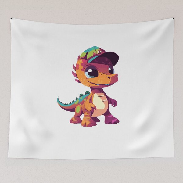 Item preview, Bright Brachiosaurus: Bright and Radiant Dinosaur designed and sold by CozyCanvasCrew.