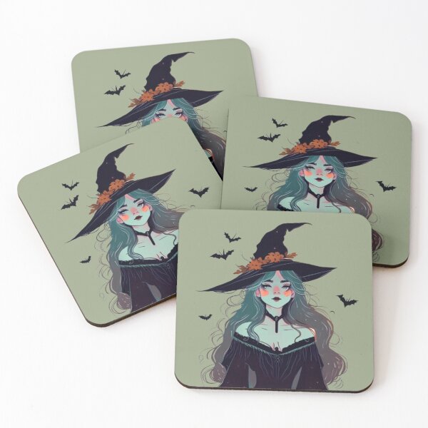 Item preview, Cute Witchy Halloween - Witchtober designed and sold by DesignscapeWCF.
