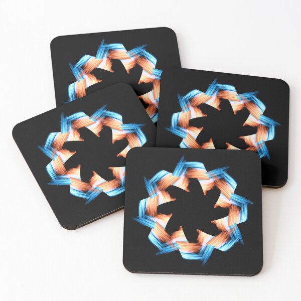 Item preview, Blue and red mandala designed and sold by Meo Design.