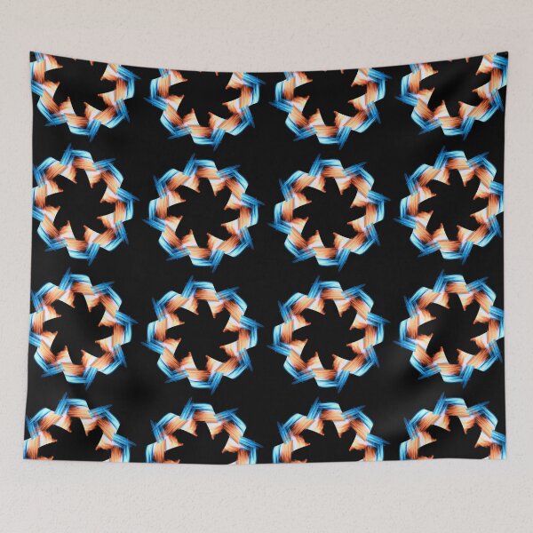 Item preview, Blue and red mandala designed and sold by Meo Design.