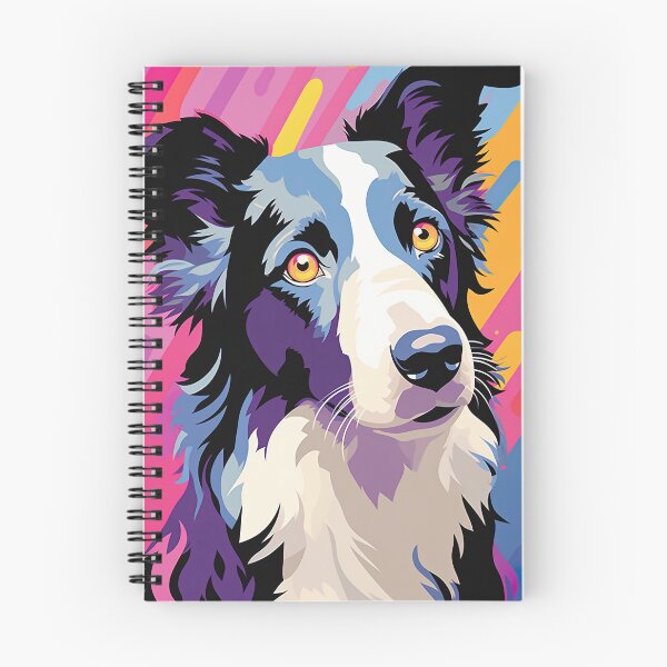 Item preview, Pop Art Border Collie designed and sold by Inky-Spiration.