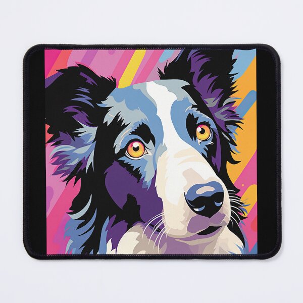 Item preview, Pop Art Border Collie designed and sold by Inky-Spiration.