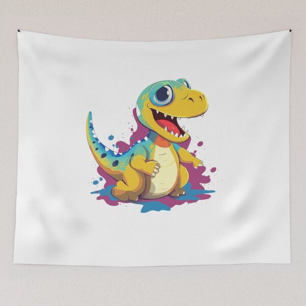 Item preview, Cheerful Camarasaurus: Cheerful and Playful Dinosaur Camarasaurus designed and sold by CozyCanvasCrew.