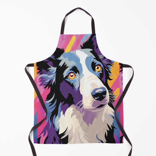 Item preview, Pop Art Border Collie designed and sold by Inky-Spiration.