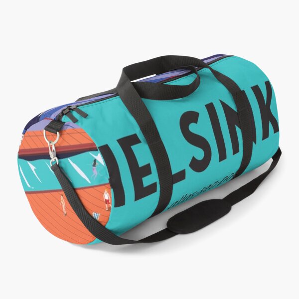 Item preview, Helsinki finland travel poster city landscape  designed and sold by Arctic frame studio.