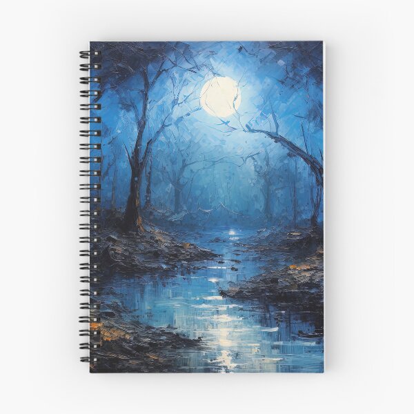 Item preview, An idyllic fullmoon night designed and sold by AM FineArtPrints.