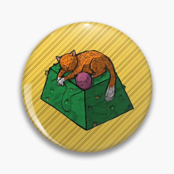 Item preview, Paws and Keycaps: A Cat's Sunny Siesta designed and sold by StickfinityShop.
