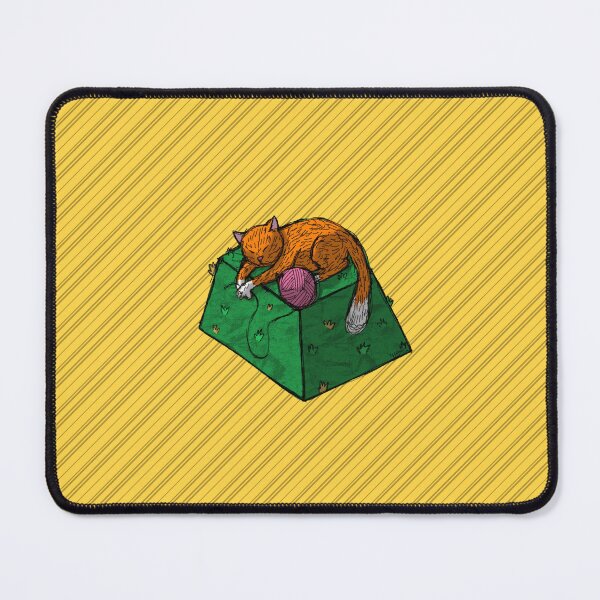 Item preview, Paws and Keycaps: A Cat's Sunny Siesta designed and sold by StickfinityShop.