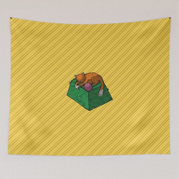 Item preview, Paws and Keycaps: A Cat's Sunny Siesta designed and sold by StickfinityShop.