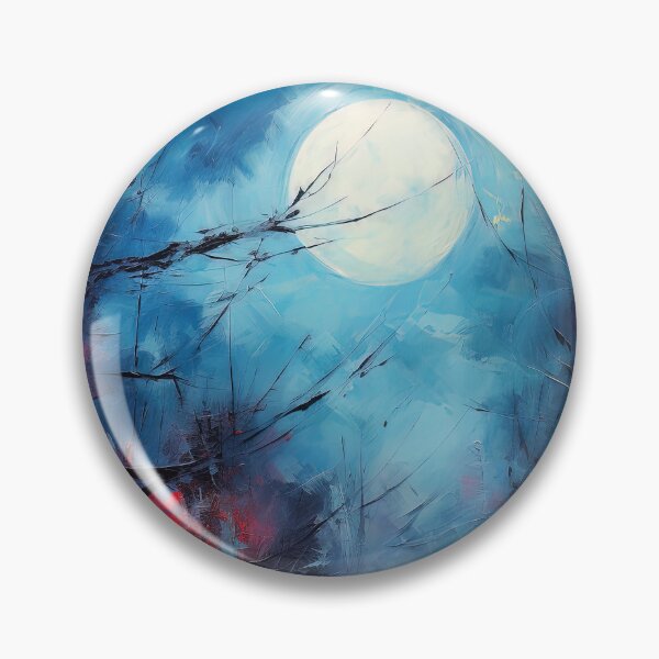 Item preview, An idyllic fullmoon night designed and sold by AM FineArtPrints.