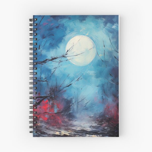Item preview, An idyllic fullmoon night designed and sold by AM FineArtPrints.