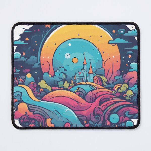 Item preview, Pastoral Realms: A Colorful World with Rings of Wonder designed and sold by TrendyMingle.