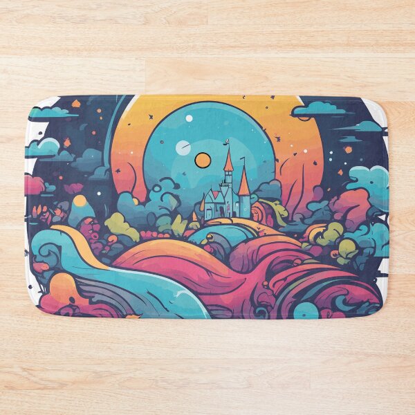 Item preview, Pastoral Realms: A Colorful World with Rings of Wonder designed and sold by TrendyMingle.