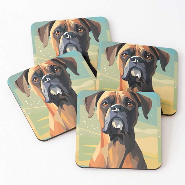 Item preview, Pop Art Boxer Dog designed and sold by Inky-Spiration.