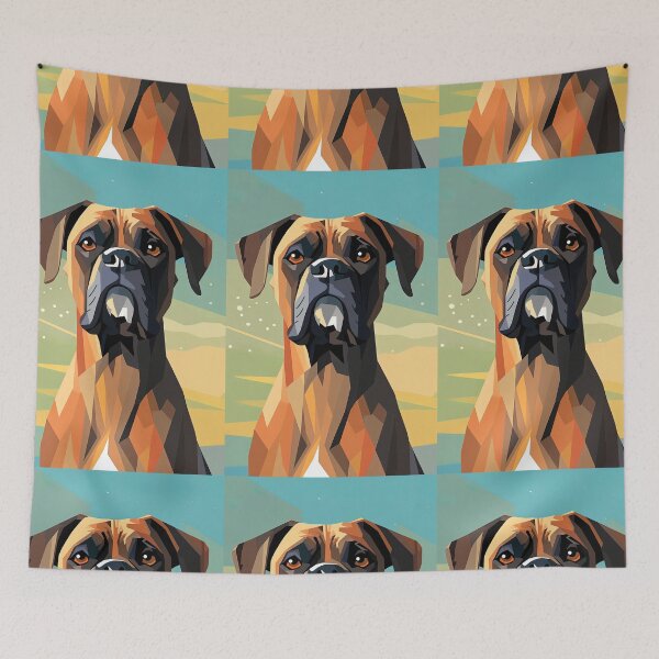 Item preview, Pop Art Boxer Dog designed and sold by Inky-Spiration.