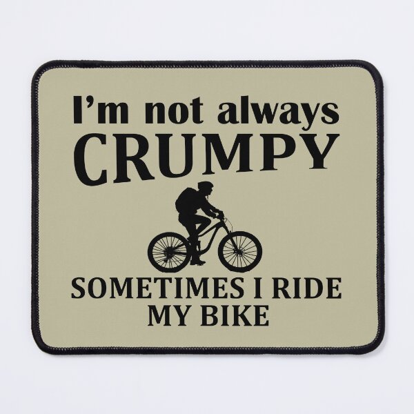 Item preview, funny cycling mountain bike biking quotes sayings designed and sold by Alexaltay.