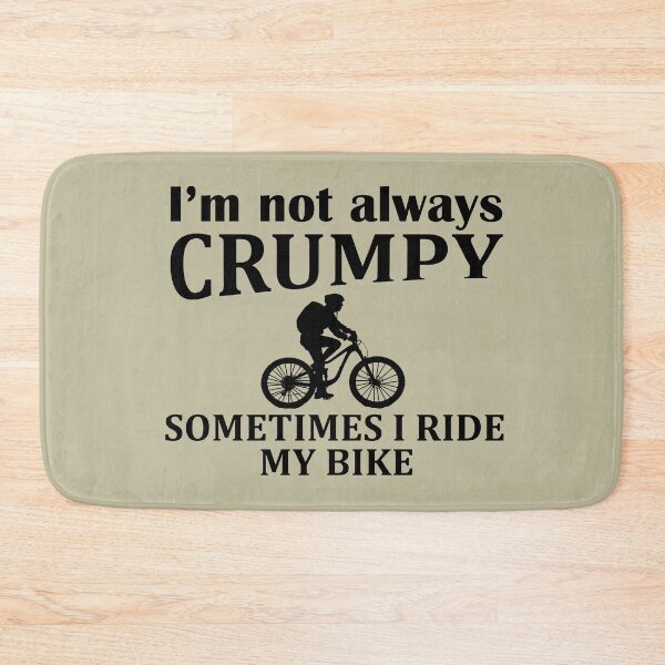 Item preview, funny cycling mountain bike biking quotes sayings designed and sold by Alexaltay.