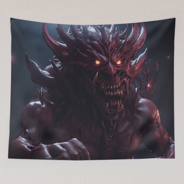 Item preview, Red demon designed and sold by FreakShopHu.