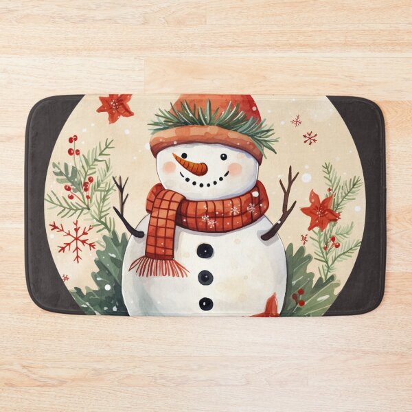 Item preview, Snowman with Merry Christmas Items designed and sold by KitsuneYin.