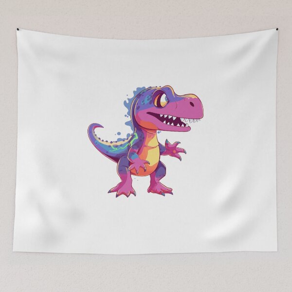 Item preview, Curious Compsognathus: Curious and Inquisitive Dinosaur designed and sold by CozyCanvasCrew.