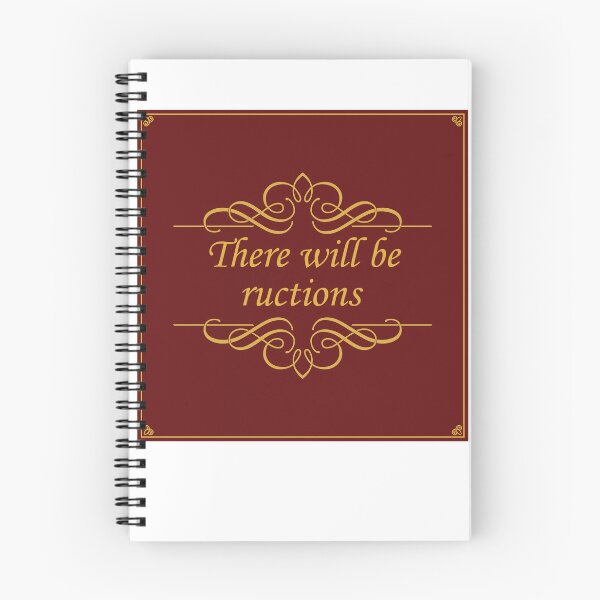 Item preview, There will be ructions designed and sold by Sharon K.