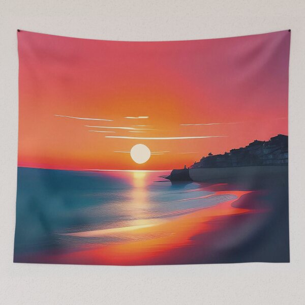 Item preview, SUNSET - Saint-Jean-de-Luz designed and sold by ChezVirge.