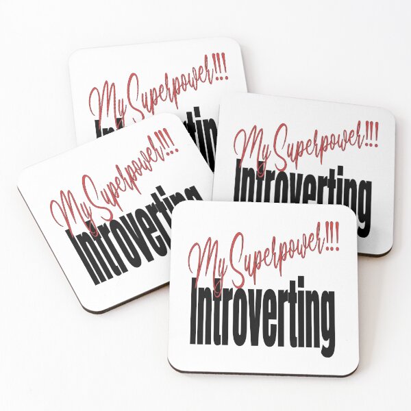Item preview, My Superpower: Introverting!!! designed and sold by KansydMerch.