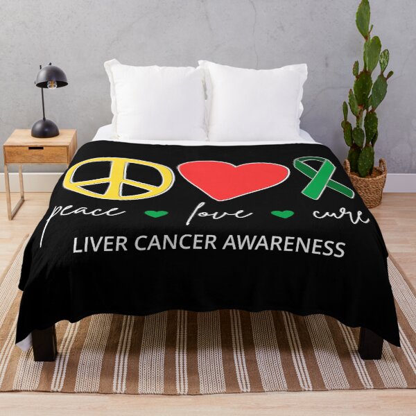 Item preview, Peace Love Cure - Liver Cancer Awareness I designed and sold by Lemon Pepper.