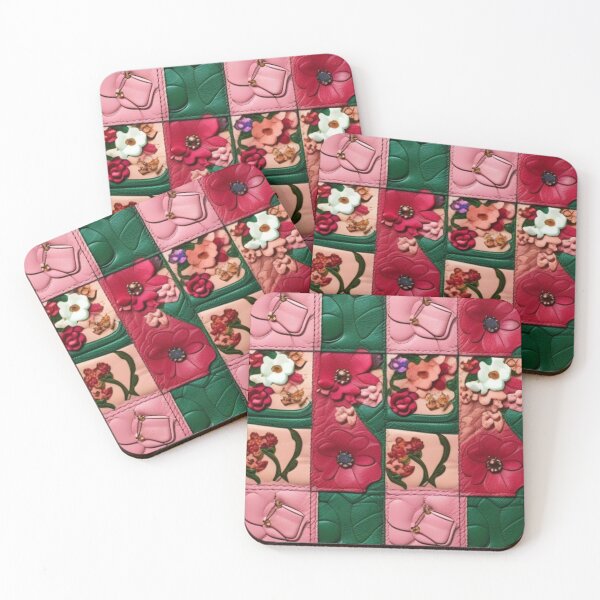 Item preview, Designer leather floral Patchwork  designed and sold by Roxburylane.