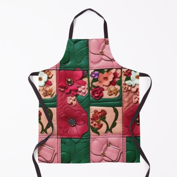 Item preview, Designer leather floral Patchwork designed and sold by Roxburylane.