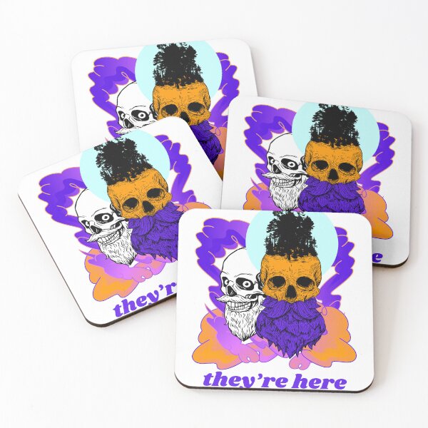 Item preview, Skull they're here  designed and sold by Gus-Fring-33.