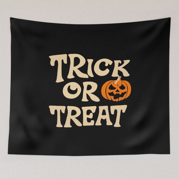 Item preview, Trick or treat pumpkin halloween designed and sold by w1ckerman.