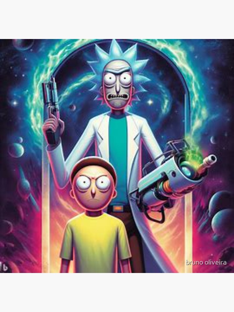 Rick and Morty Poster for Sale by bruno oliveira