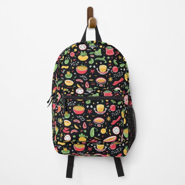 Item preview, patterns with cute food items designed and sold by SasiPen.