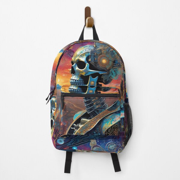 Item preview, Trippy Skeleton Sci-Fi Cyborgs - Surreal Dreamscapes 2 designed and sold by Benito Del Ray.