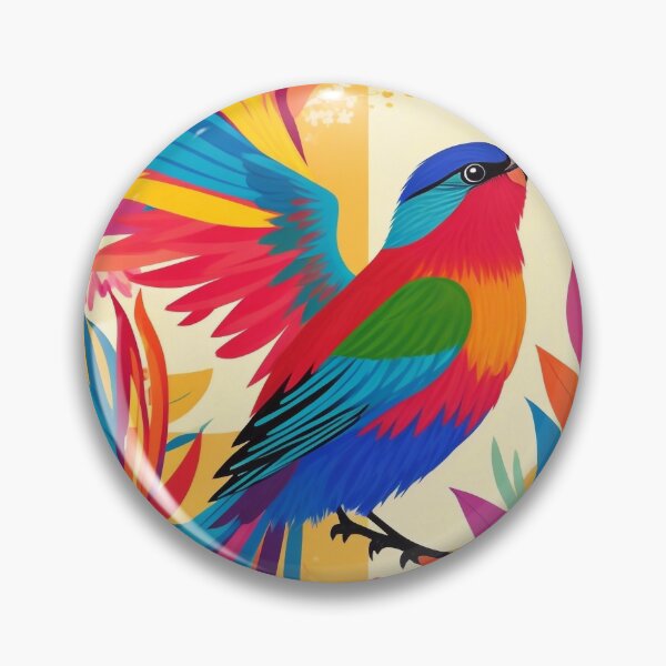 Item preview, Colorful bird designed and sold by M-Y-A-R-T-.