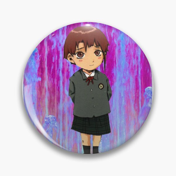 Item preview, Chibi Lain Cute Vaporwave Gradient Design designed and sold by MerikuroCreates.