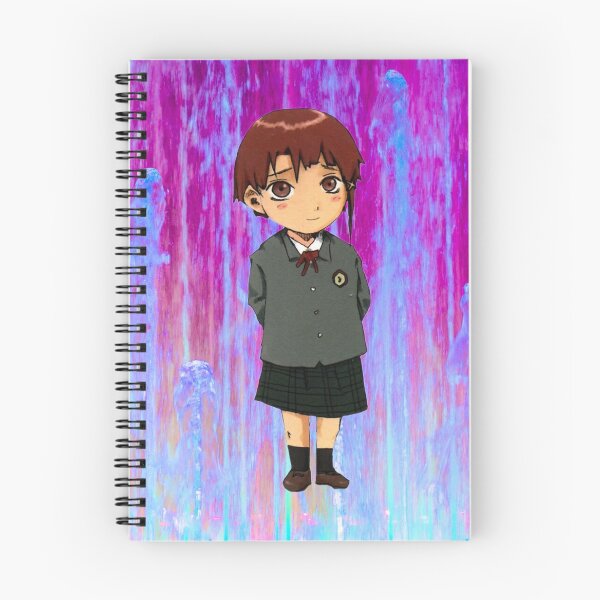 Item preview, Chibi Lain Cute Vaporwave Gradient Design designed and sold by MerikuroCreates.