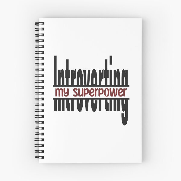 Item preview, Introverting My Superpower 3 designed and sold by KansydMerch.